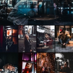 工业风城市黑金夜景人像LR预设、ACR预设