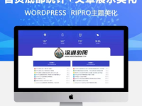 RIPRO主题美化-首页底部纯标题文章展示模块+网站统计模块美化