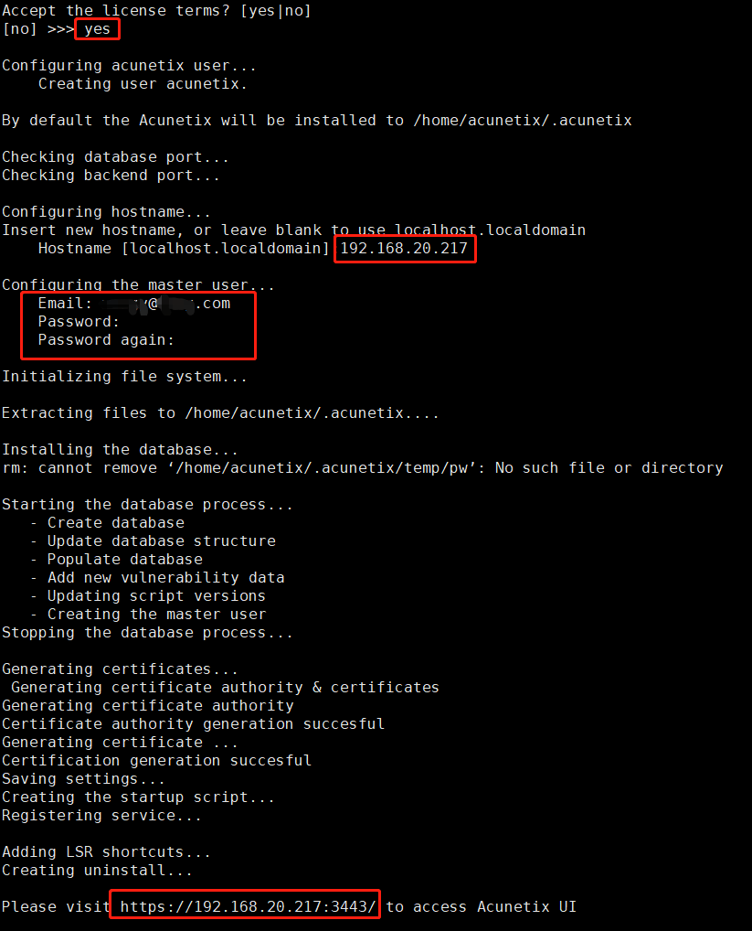 AWVS14安装步骤 （Acunetix Vulnerability Scanner14 Linux版安装方法）