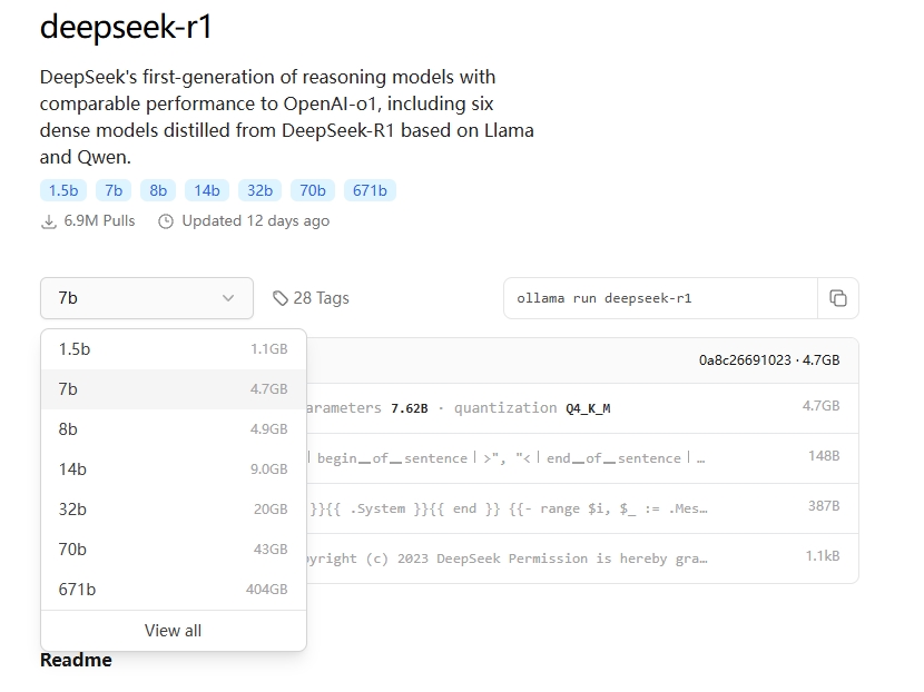 DeepSeek-R1私有化大模型本地部署教程