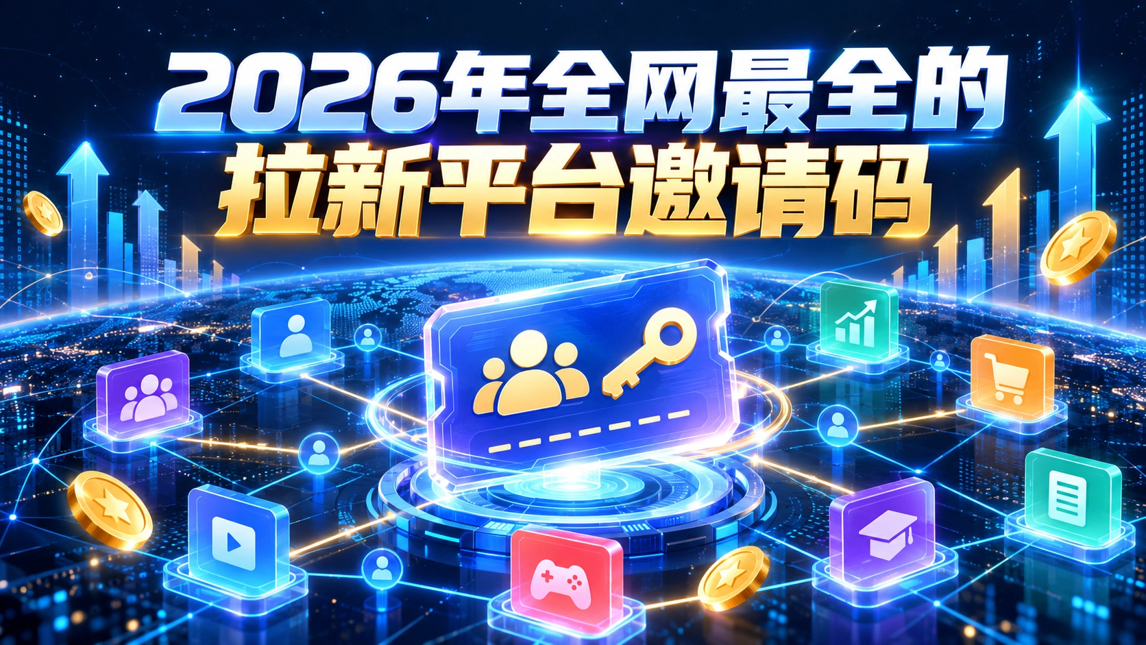 2026年全网最全的拉新平台邀请码